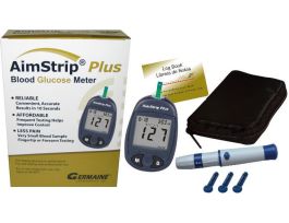 AIMSTRIP PLUS BLOOD GLUCOSE METER KIT 1