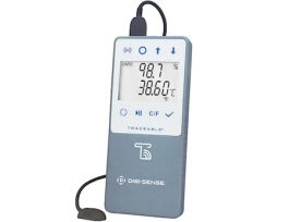 Temperature/Humidity Data Logger with TraceableLIVE Wireless Capability and Calibration; 1 Probe with cable