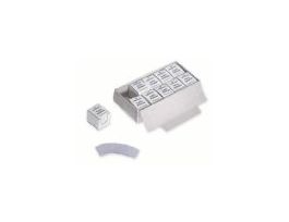 Plastic Cover Slips, flexible vinyl, 1000/pk