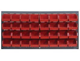 36INX19IN LOUVERED PNL W 32 QUS220RED