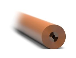 Chromatography Tubing, PEEKsil, 1/16" OD x 25m ID x 10 cm L, Orange; 5/PK