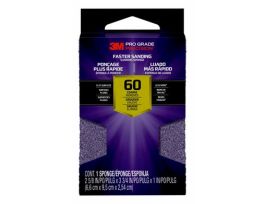 3M™ Pro Grade Precision™ Faster Sanding Block Sponge, 24000TRIP-M-B, 2 5/8 in x 3.75 in x 1 in, Coarse, 12/cs