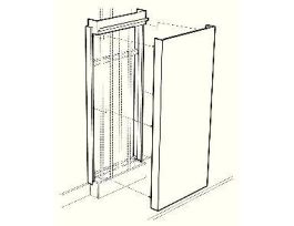 VWR ACC VER PIPE ENCL 90X22X4