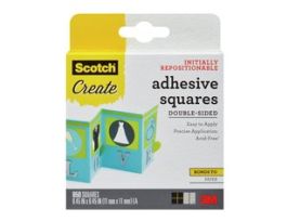 Scotch® Adhesive Squares 009-850-CFT, 850 squares/pack