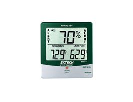 Big Digit Thermohygrometer with Dew Point Point and Alarm