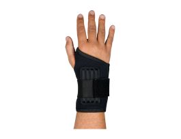 Wrist Support w/ Stays, Terry/Neoprene, Hook & Loop Closure