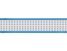 Numerical Wire Markers Repositionable Vinyl 0.75in H Legend: 131, 1250 Total