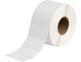 Paper Labels with Acrylic Adhesive 2 in H x 4 in W White 3000/RL