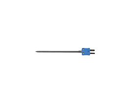 Detachable Thermocouple Probe, 4" L, Penetration, Grounded d; Type T
