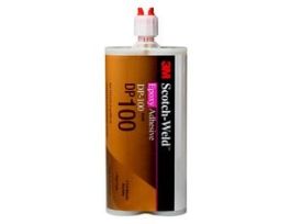 3M™ Scotch-Weld™ Epoxy Adhesive DP100, Clear, 400 mL Duo-Pak, 6 Pack/Case
