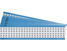 Combination Pack Wire Markers Repositionable Vinyl Cloth, 301 to 325, 625 Total