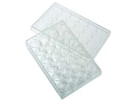 24-Well Cell Culture Plate with Lid; 100/cs
