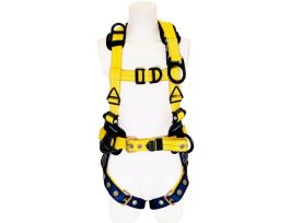 3M™ DBI-SALA® Delta™ Construction Style Retrieval Safety Harness with Back D-ring Extension, N Blue