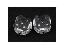 DISKS FLUTED PLASTIC PK6