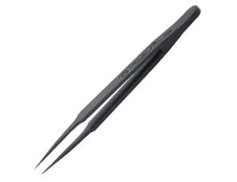 ESD Safe Plastic Tweezer, Tips; Fine, Sharp, 11.5 cm