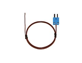 Type-T Pvc-Insulated Probe Exposed Tip Mini-Connector, Exposed 3ft 24 -Gauge