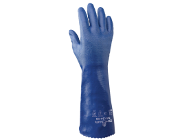 Solvent Resistant Gloves, size Medium, 14" long
