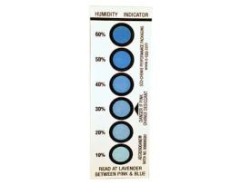 Relative Humidity Indicator Card, 6 Levels for 10% to 60% RH