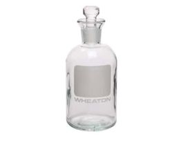 BOD Bottle, 300 mL, Glass, Unnumbered, Robotic Stopper; 24/Cs