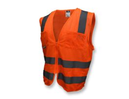 STANDARD TPR/CL2 MESH SAFETY VEST-ORG-3X
