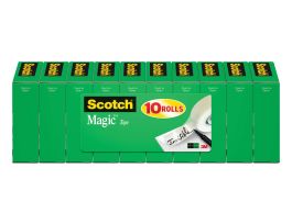 Scotch® Magic™ Tape 810S10, 3/4 in x 800 in, 10 pk