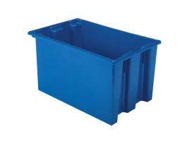 TOTE NEST & STACK 23-1/2X15-1/2X12 BLUE