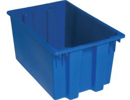 23.5INX15.5INX12IN STACK NEST TOTE BLUE