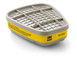 3M™ Organic Vapor/Acid Gas Cartridge 6003/07047(AAD), 60 EA/Case