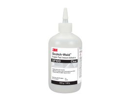 3M™ Scotch-Weld™ Super Fast Instant Adhesive SF100, Clear, 500 Gram, 1 Bottle/Case