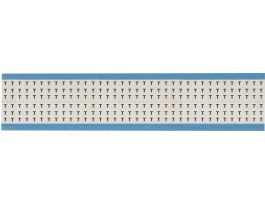 Alphabetical Acetate Cloth Upper Case Scored Wire Marking Cards, T 1800 Total