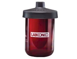 Amber Glass Drying Flask; 600 mL