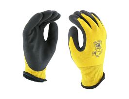 Barracuda, Nylon, Brushed Acrylic Inner Liner, HPT Coated Palm , XL