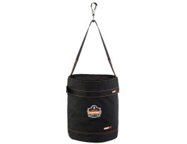 5970T M Black Swiveling Hook Polyester Hoist Bucket with Top