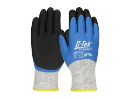 G-Tek PolyKor, 10G Acrylic Shell, Double Dip Full Latex w/ MS Grip,A5 , LG