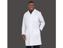 LAB COAT MICRSTAT WHT S
