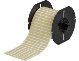 B33 Series Amber Polyimide Labels 0.25 in H x 0.75 in W Amber 5000/RL