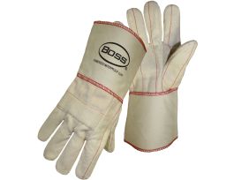 2-PLY HOT MILL WITH RUBBERIZED GAUNTLET CUFF, LG