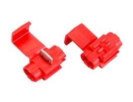 3M™ Scotchlok™ Electrical IDC 905-POUCH, Double Run or Tap, Red, 22-18 AWG (Tap), 18-14 AWG (Run), 50 per pouch, 500 /Case