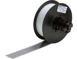 All Weather Permanent Adhesive Vinyl Label Tape for MiniMark Printer - 1.125" Gray