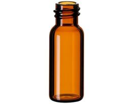 Screw-Thread Vial, Amber Glass, 4 mL, 13 mm; 1000/pk