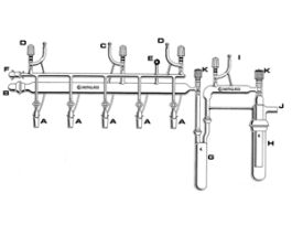 MANIFOLD VAC./GAS LINE 5 POR