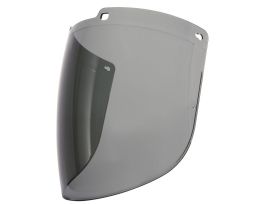 Uvex Turboshield™ Gray, PC Visor, Uncoated