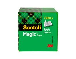 Scotch® Magic™ Tape 810-2P12-72, 1/2 in x 2592 in, 2 pk