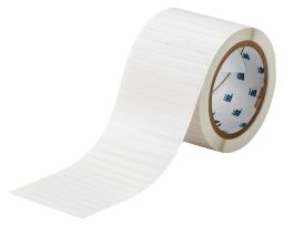 1 mil Polyimide Circuit Board Labels 0.25 in H x 3 in W White 2500/RL