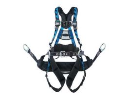 AirCore Tower Climbing Harness in a universal size in blue