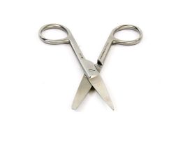 OP SCISS 5IN STR SH/BL