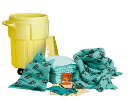 HAZWIK® 55-Gallon Drum Spill Control Kit - Chemical Application, Wheeled
