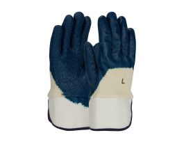 ArmorGrip, Terry Cloth Palm, HW Rough Bl. Nitrile Grip, SC, MD