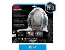 3M™ Paint Project Respirator with Quick Latch 6502QLPA1-A-PS, Size Medium, 1 Ea/Pk,4 Pks/Cs