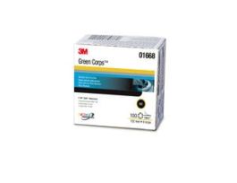 3M™ Green Corps™ Stikit™ Production Disc Dust Free, 01668, 6 in, 36, 100 discs per carton, 5 cartons per case